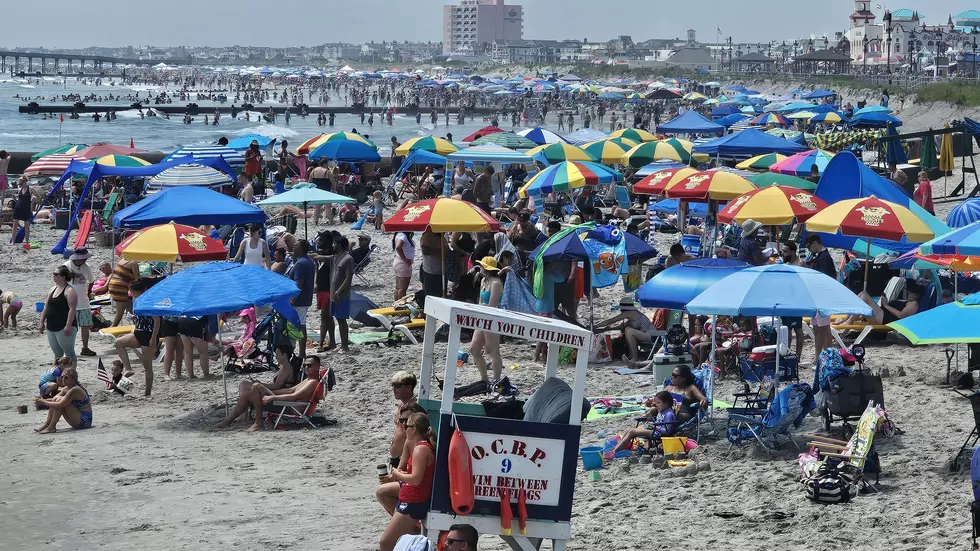 A very crowded beach in Ocean City, NJ, during the summer of 2026 - Photo: Chris Coleman