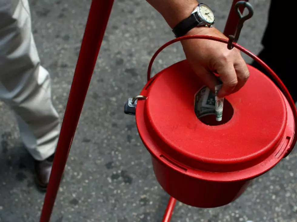 Anonymous Donor Puts $1,100 in Salvation Army Kettle