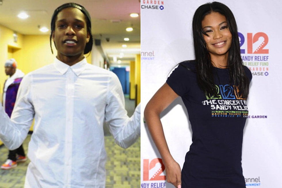 Couple Alert? A$AP Rocky and Chanel Iman Spotted Cuddled Up