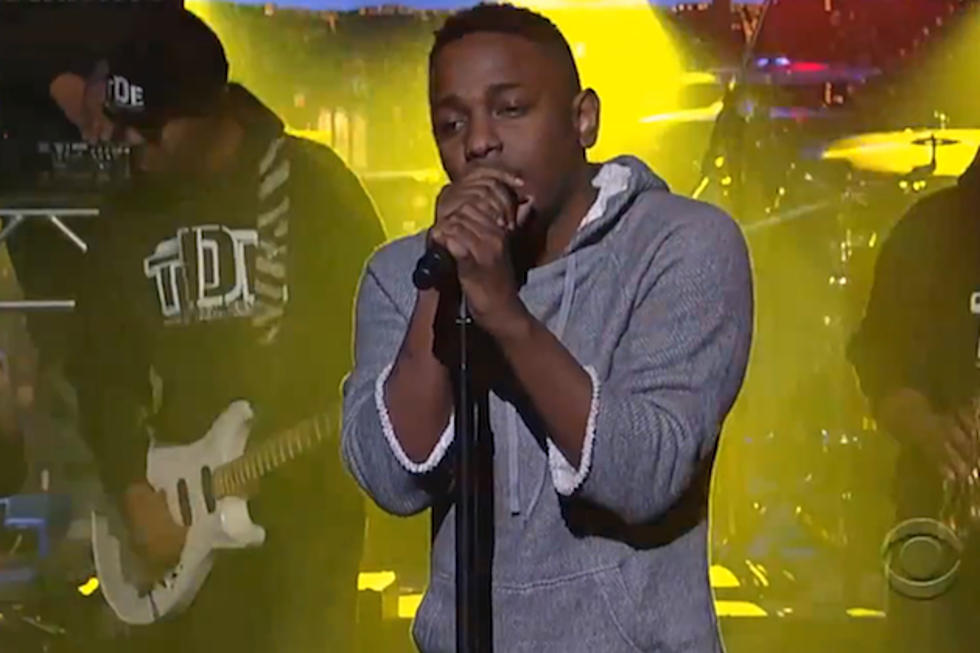 Kendrick Lamar Performs ‘Poetic Justice’ on ‘Late Show with David Letterman’