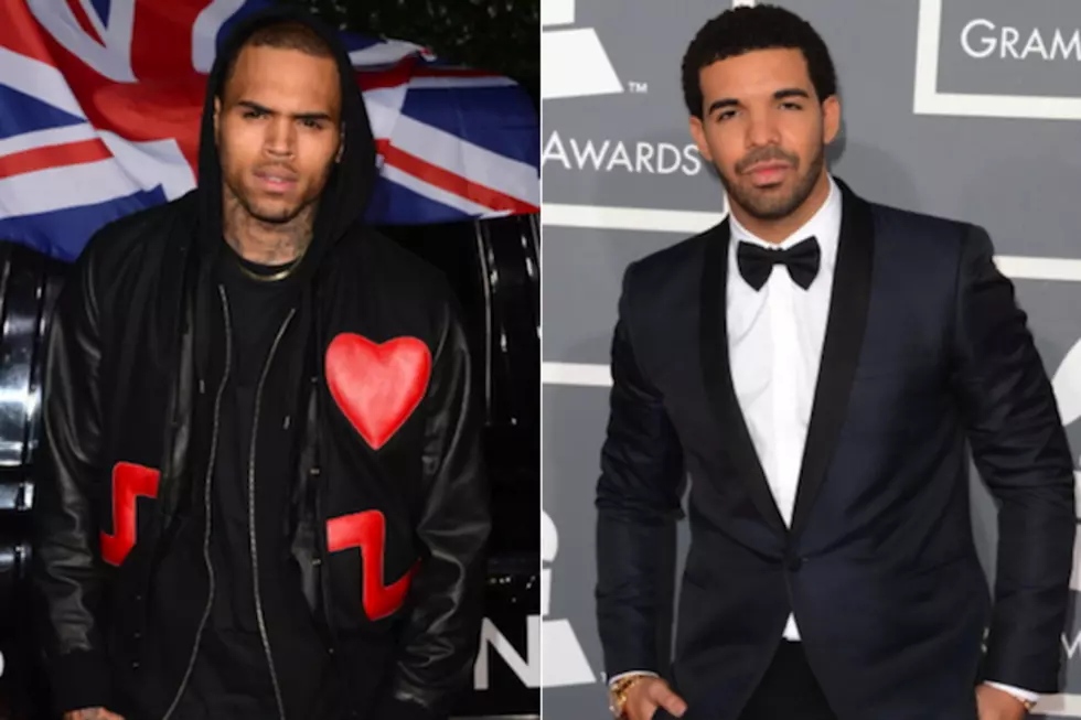 Chris Brown Bashes Drake at Los Angeles Club