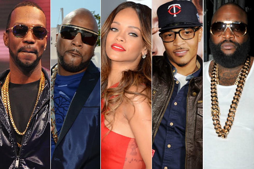 Rihanna Welcomes Young Jeezy, Rick Ross, Juicy J and T.I. for ‘Pour It Up’ Remix