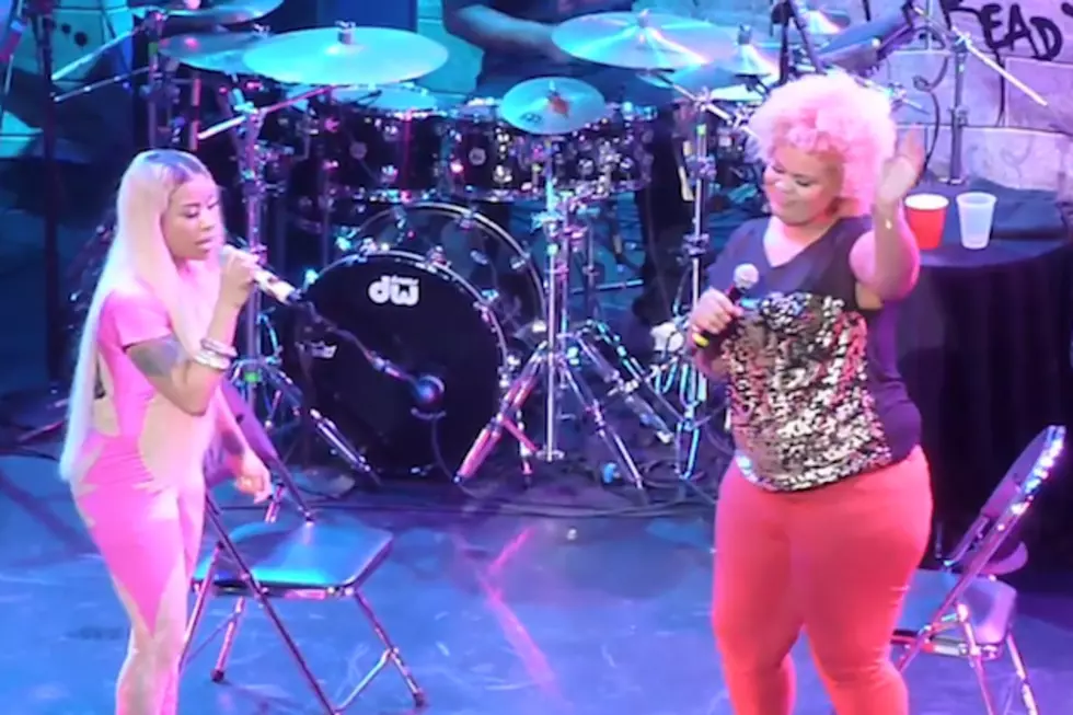Keyshia Cole Sings ‘Woman to Woman’ With Fan at Los Angeles Show