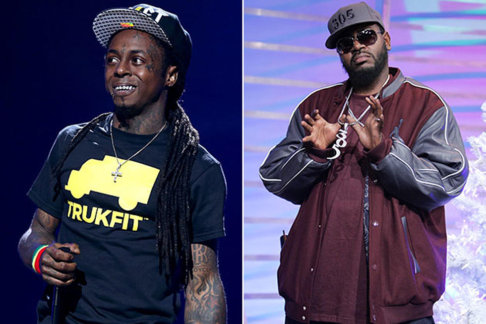 Lil Wayne, Trick Daddy Get Scrappy at Miami Strip Club