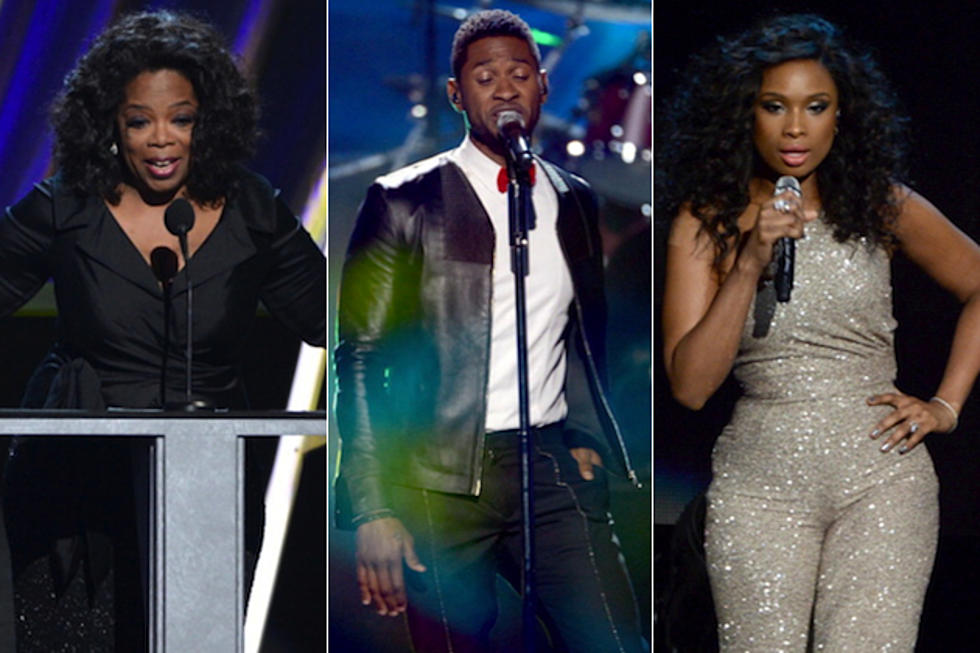 Oprah Winfrey, Usher, Jennifer Hudson Pay Homage to Rock and Roll Hall of Fame Inductees