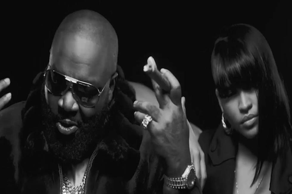 Cassie Puffs on Cigars With Rick Ross in ‘Numb’ Video