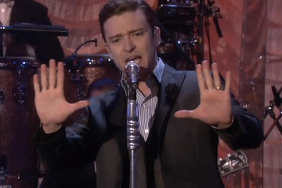 Justin Timberlake Brings ‘Mirrors,’ ‘Pusher Love Girl’ to ‘Ellen,’ Gushes Over Jessica Biel
