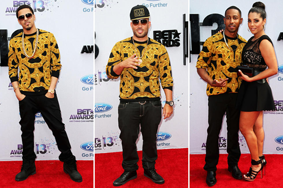 J. Cole, DJ Drama and Brandon T. Jackson Wear Same Versace Sweater at 2013 BET Awards