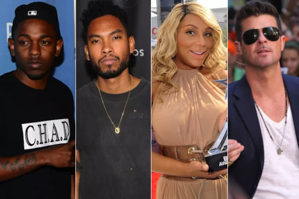 2013 Soul Train Awards Nominees Include Kendrick Lamar, Miguel, Tamar Braxton & Robin Thicke