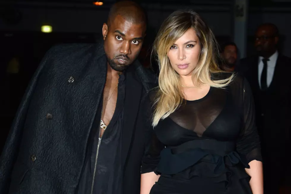 Kanye West, Kim Kardashian Wear Matching Outfits at Givenchy Fashion Show in Paris