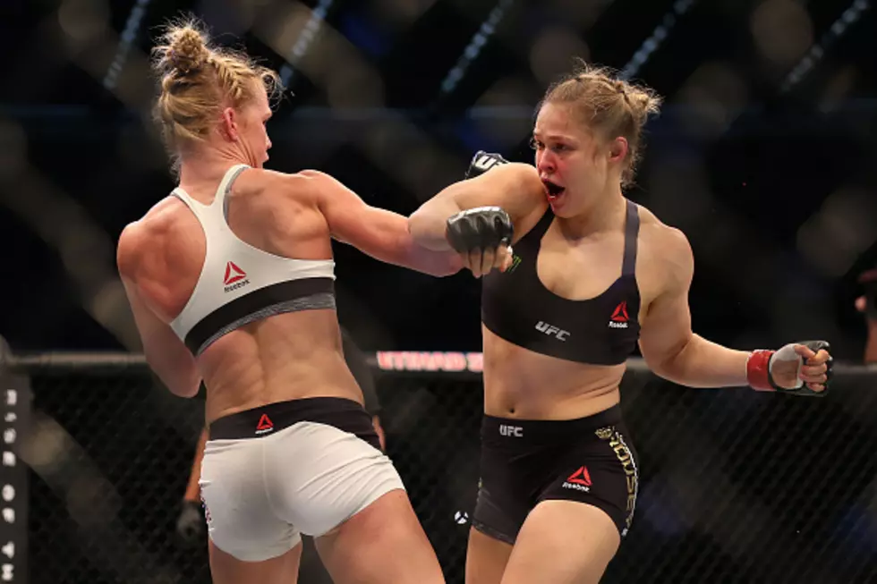 Holm Beats Rousey At UFC 193 [VIDEO]