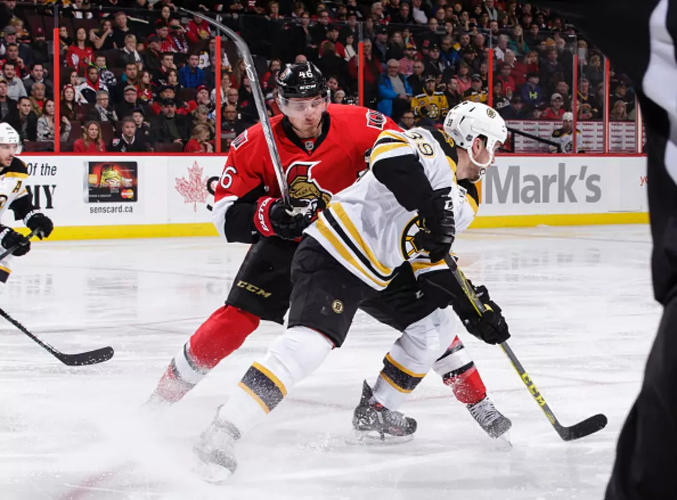Senators Stop Bruins 3-1 [VIDEO]