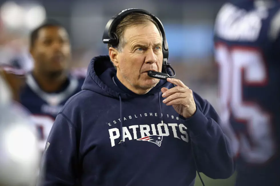 Candid Belichick Trashes Tablets [VIDEO]