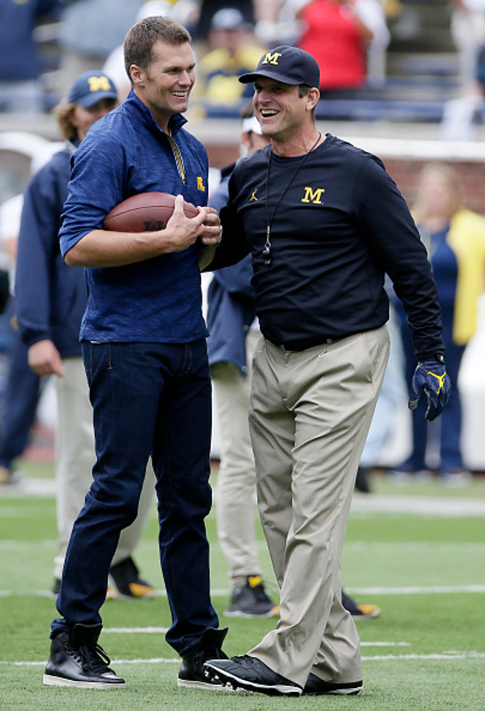 Brady Gets Big Ovation At Michigan [VIDEO]