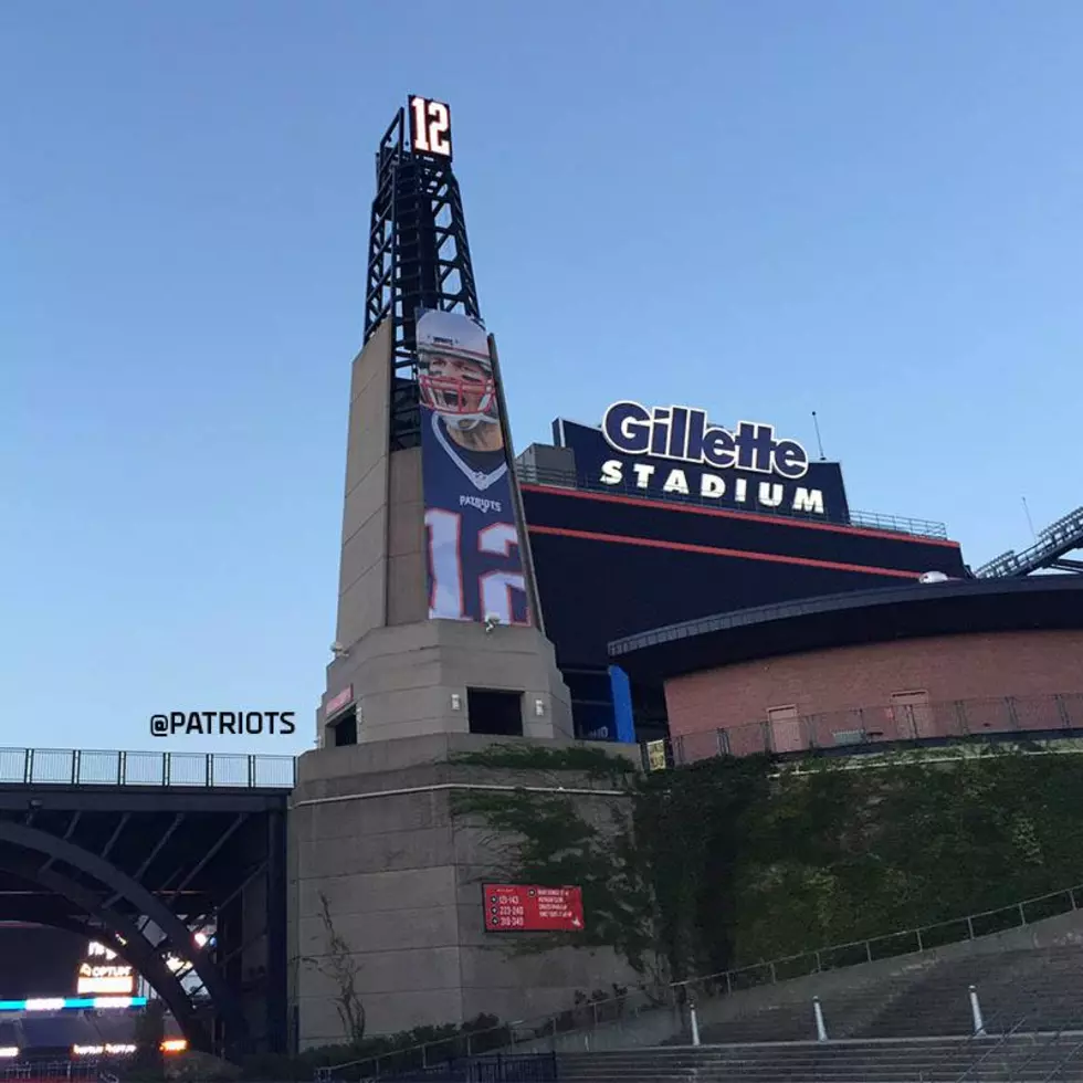 Pats Tweaking NFL With Brady Poster?