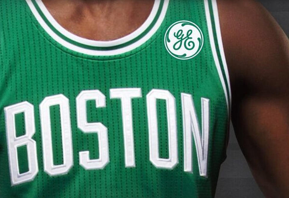 Look For ‘GE’ On Celtics Uniforms