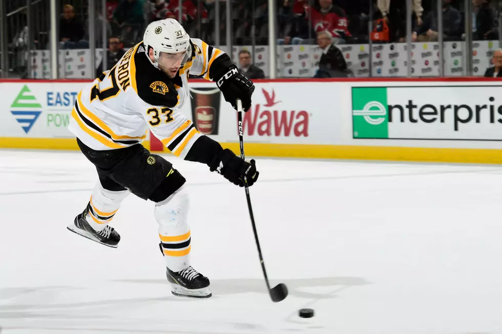Bruins&#8217; Patrice Bergeron Suffers Fractured Foot