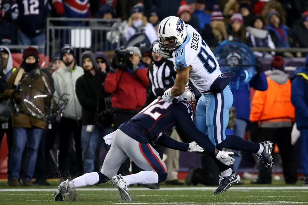 Patriots Work Out Eric Decker