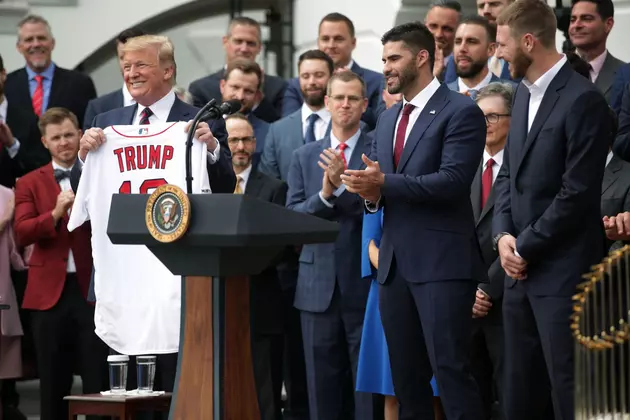 Red Sox At The White House [VIDEO]