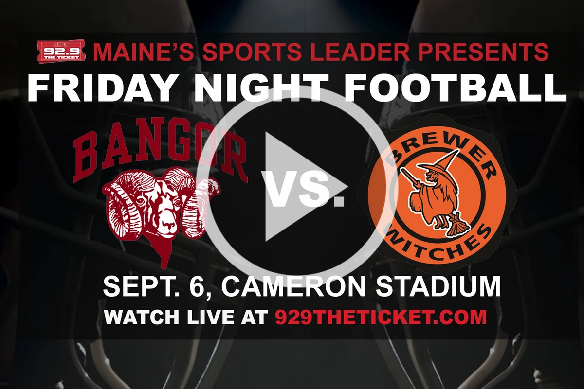 Bangor Rams vs. Brewer Witches on Friday Night Football [WATCH]
