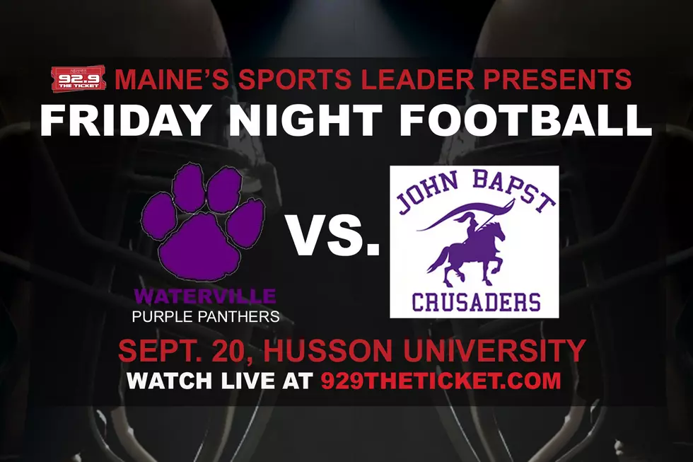 TICKET TV: John Bapst Crusaders vs. Waterville Purple Panthers on Friday Night Football [WATCH]