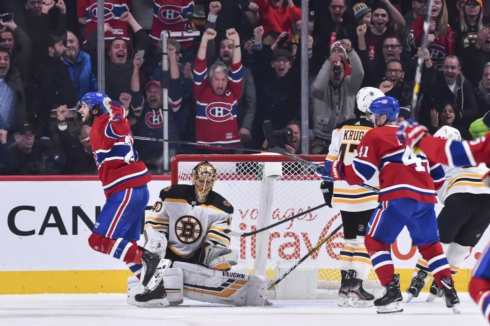 Canadiens Snap Bruins 6 Game Win Streak