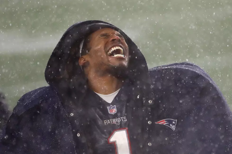 Cam Newton Helps Patriots Beat Ravens in Rain and Wind 23-17