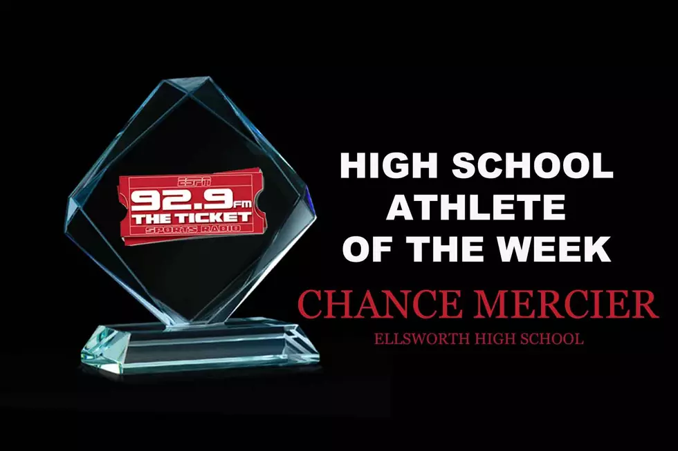 Chance Mercier of Ellsworth Voted High School Athlete of the Week