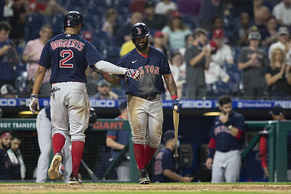 Bogaerts, Santana homer, Red Sox top Phils for 4th in row