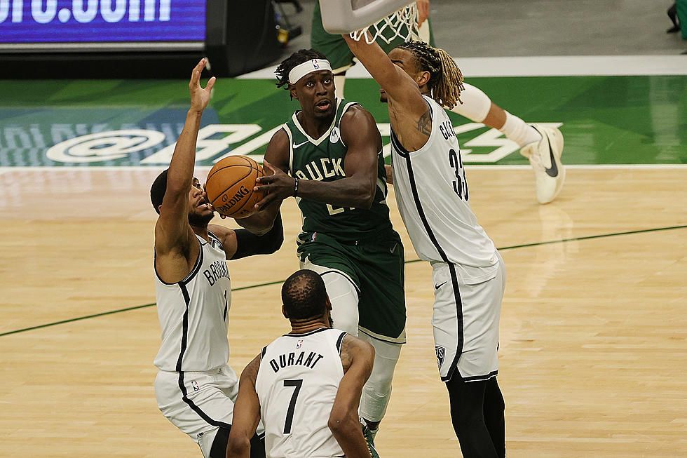 Bucks blow big lead, then rally to edge Nets 86-83 in Game 3