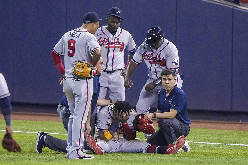 Braves&#8217; Acuña out for season after tearing ACL vs Marlins