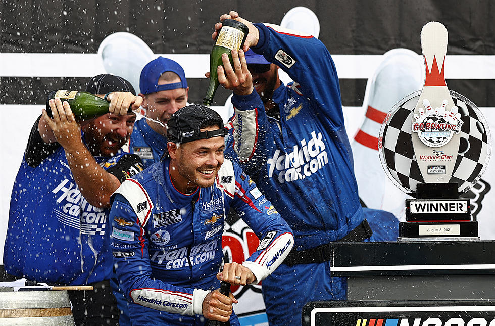 Kyle Larson wins at Watkins Glen, eyes regular-season title