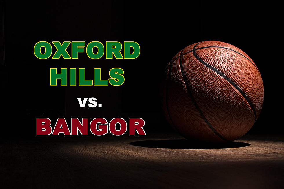 Oxford Hills Vikings Visit Bangor Rams in Boys’ Varsity Basketball 🎦