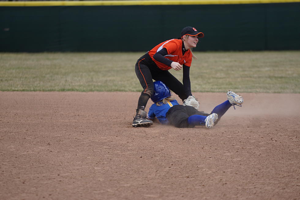 Hermon-Brewer Battle to 5-5 Draw in Exhibition Softball Game [PHOTOS]