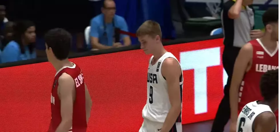 Newport&#8217;s Cooper Flagg Leads Team USA in Rebounding in Game 1 [VIDEO]