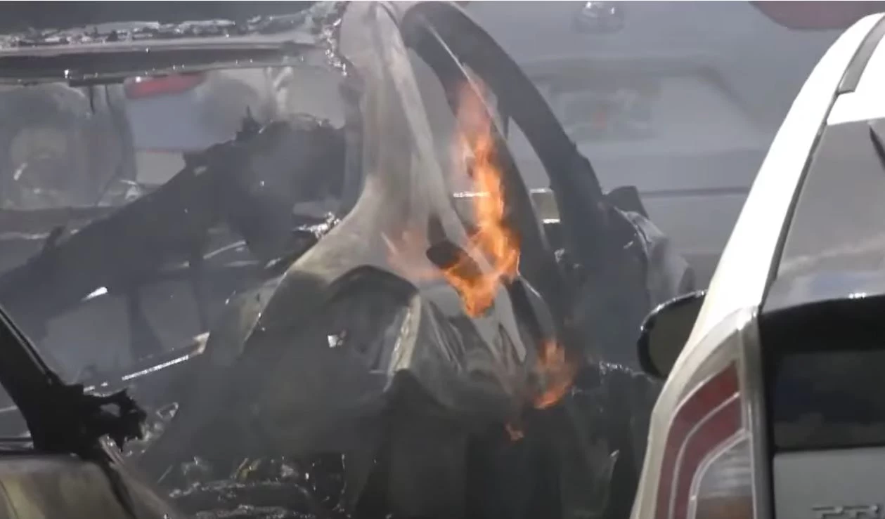 Tailgate grill fire burns out cars at Miami Dolphins game, US News