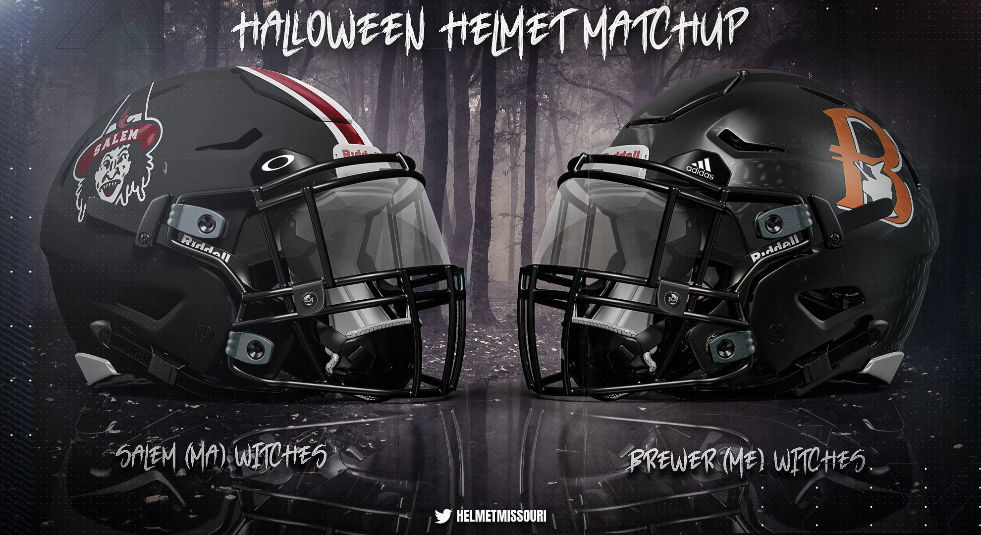 Halloween Football Helmet Special 