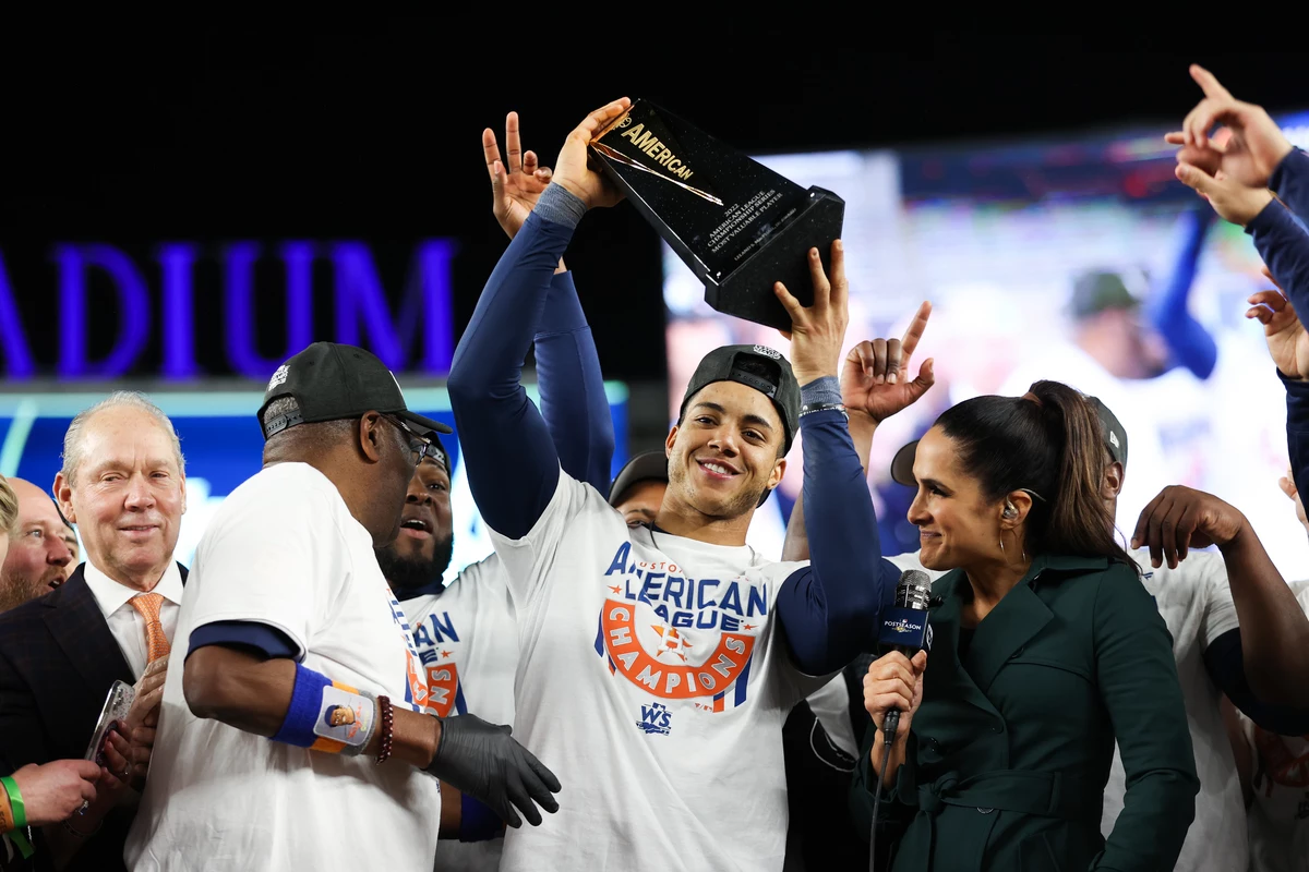 Former Maine Black Bear Jeremy Pena Named ALCS MVP Leads Astros into World  Series [VIDEO]