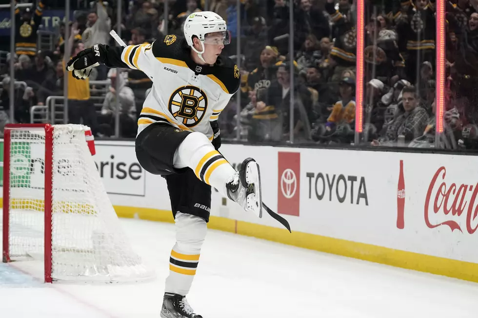 Frederic Scores Twice to Propel Bruins Past Kings 5-2