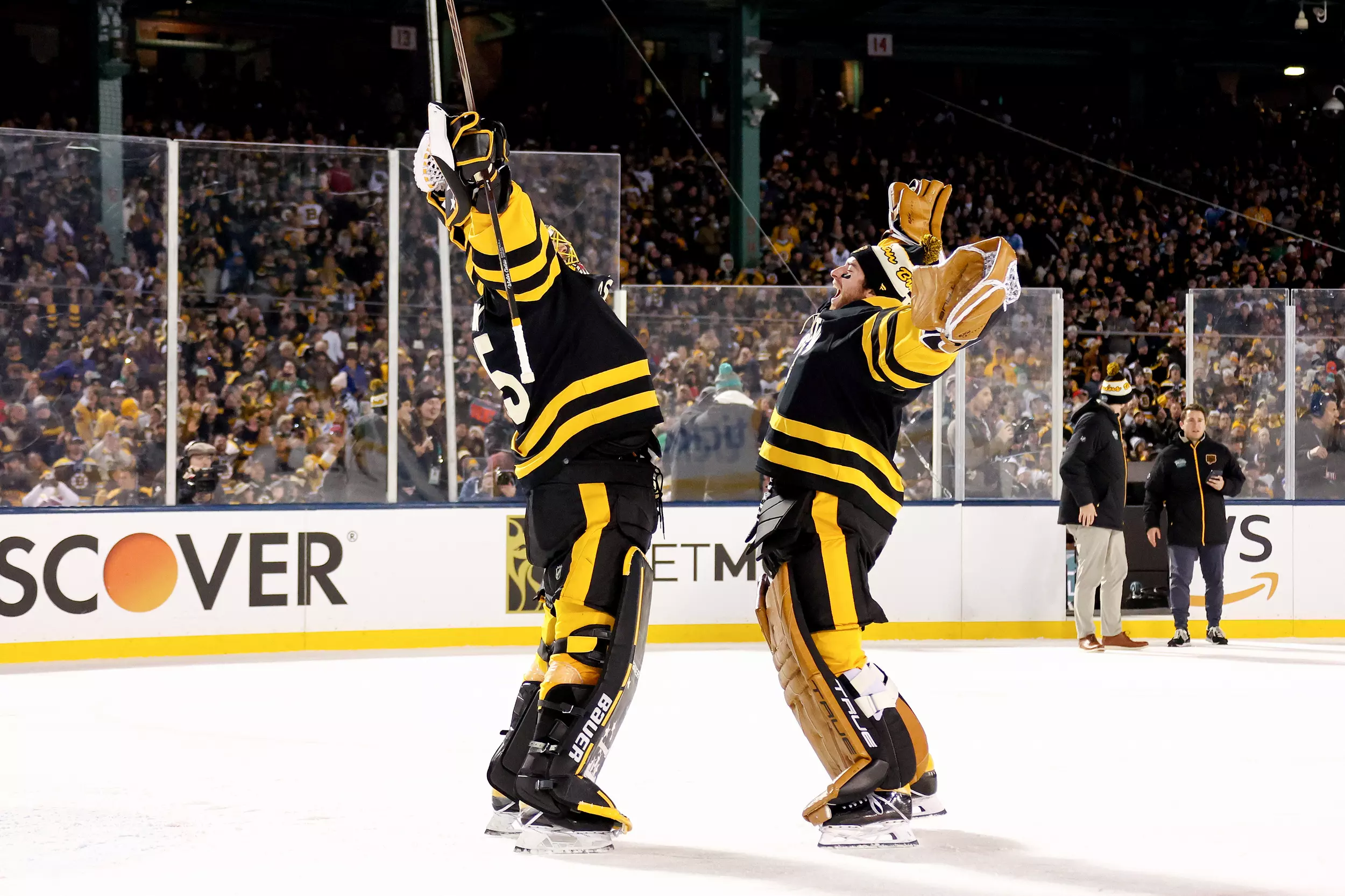 When the Penguins and Bruins meet in the Winter Classic, 2 fans and  charities win