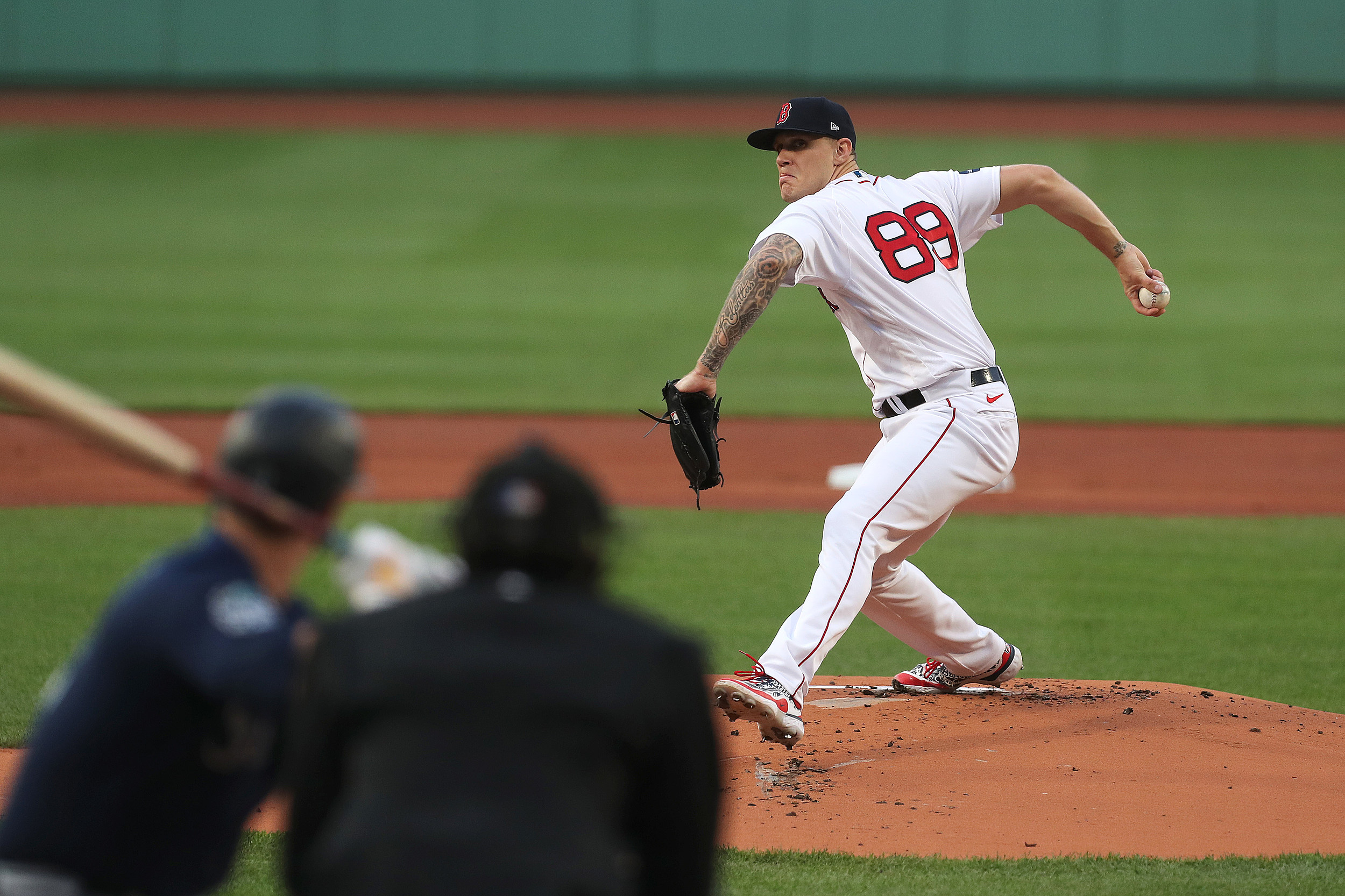 Pablo Reyes of the Boston Red Sox walks off of the field after a game  News Photo - Getty Images