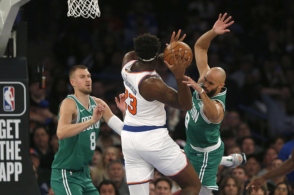 Porzingis Makes Tiebreaking 3-pointer in Strong Celtics Debut, Helps Boston Beat Knicks 108-104