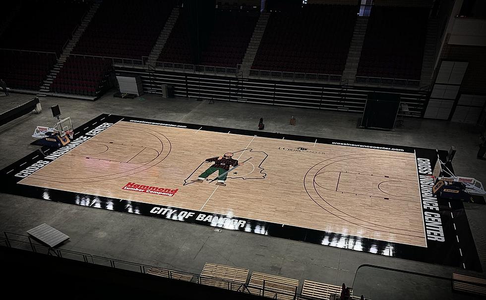 Cross Insurance Center’s Basketball Floor Gets Facelift