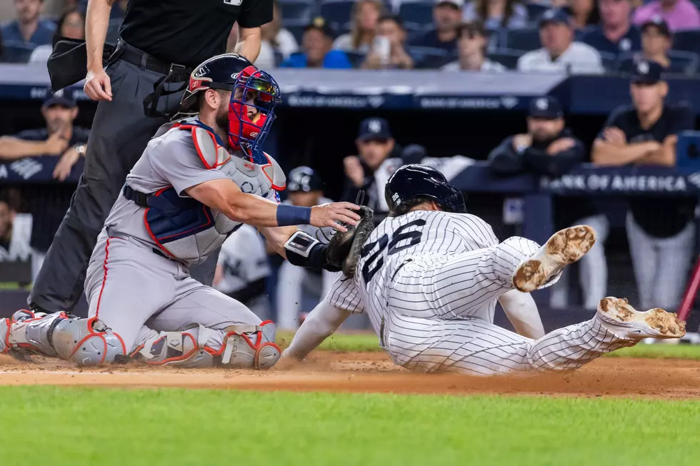 Rice Drives in 3 Runs as Yankees Beat Red Sox 9-2 to Earn a Doubleheader Split