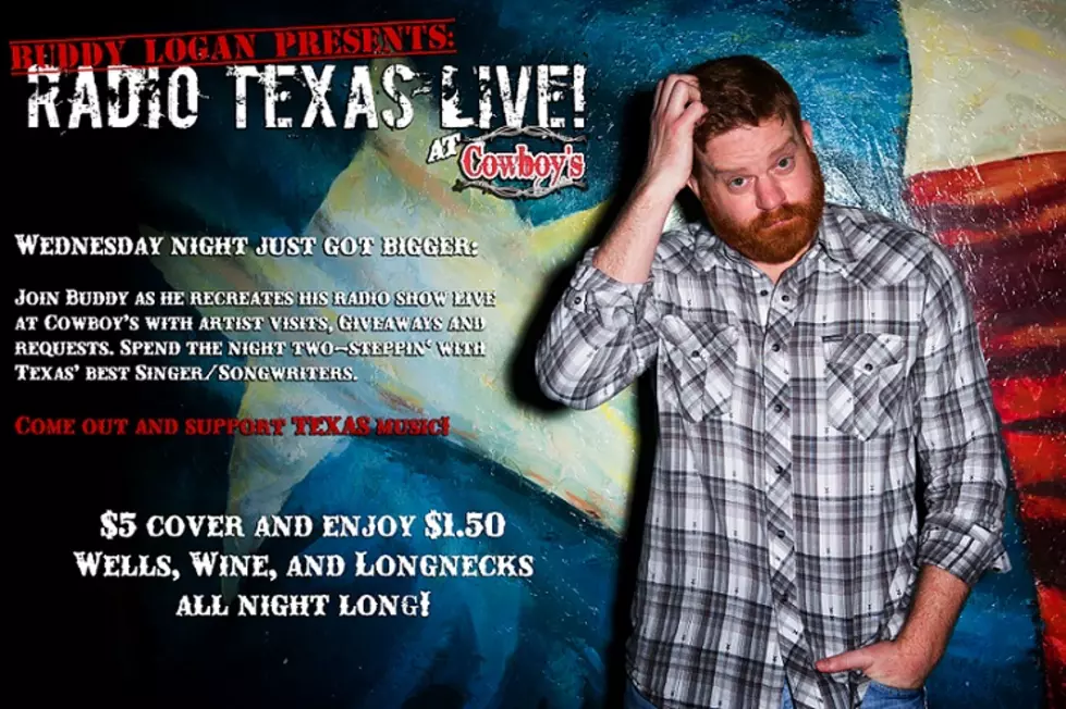 Buddy Logan Presents: Radio Texas, LIVE! at Cowboy’s with Special Guest Jarrod Birmingham