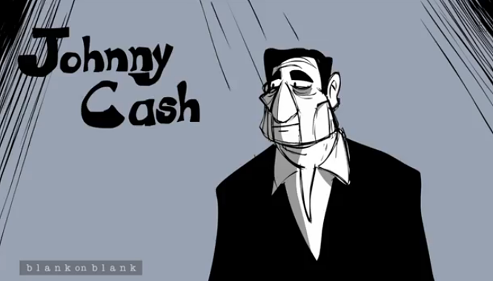 Johnny Cash: The Man in Black Gets Animated