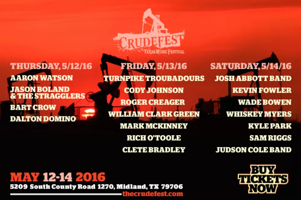 Crude Fest Unveils Daily Lineup for 2016
