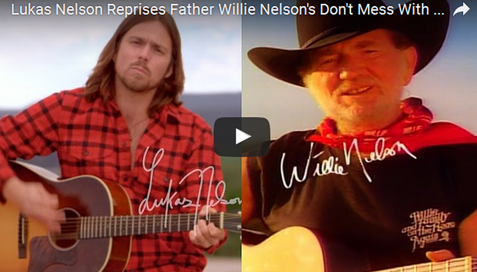Lukas Nelson Reprises Willie Nelson’s ‘Don’t Mess With Texas’ Ad