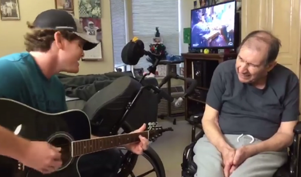 Curtis Grimes Shares Touching Video Singing with His Grandfather