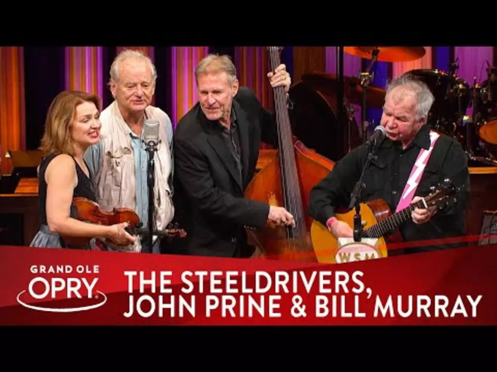 Bill Murray Makes Grand Ole Opry Debut